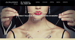 Desktop Screenshot of olcinajoyeros.com